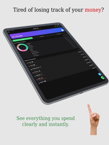Knox: Expense Tracker iPad screenshot