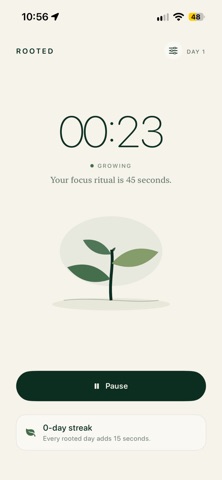 Rooted: Focus Timer screenshot 2