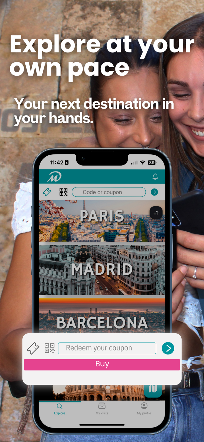 DareMapp Self-guided tours