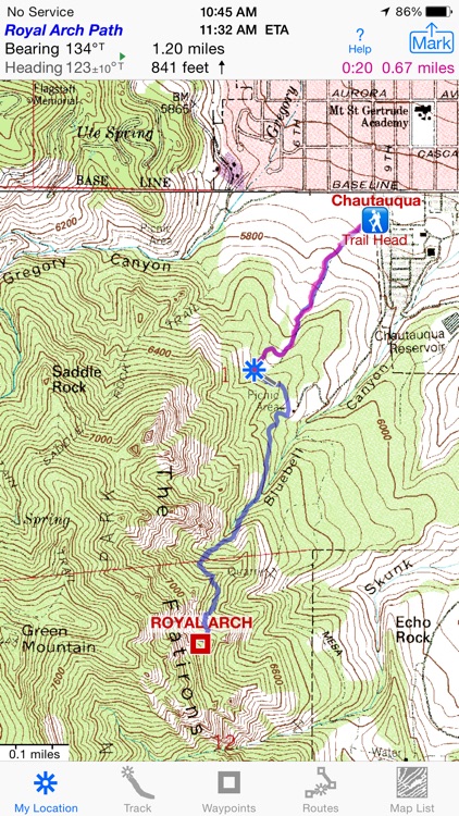 iHikeGPS : Classic Topo Maps screenshot-0