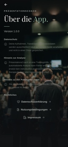 PräsentationsCoach Screenshot 1 of 5