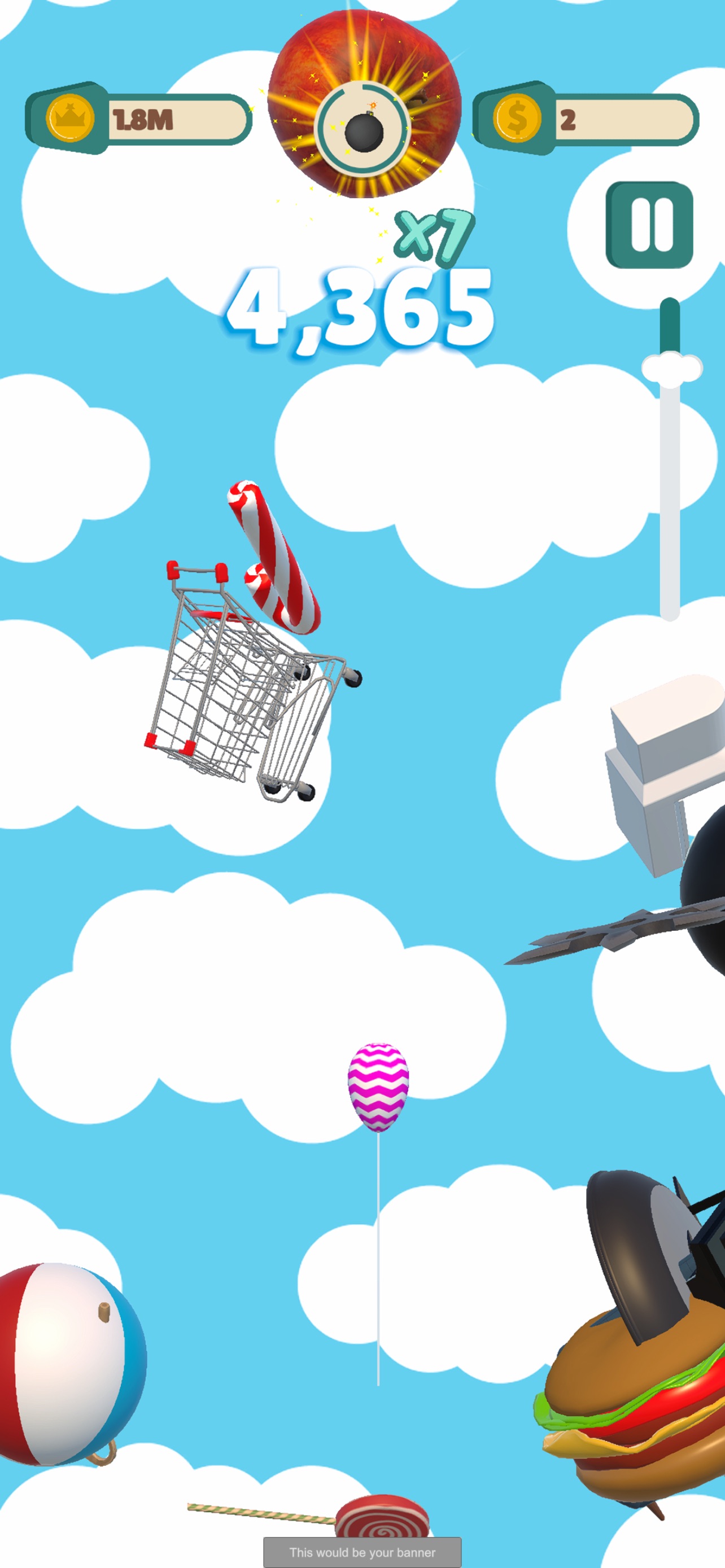 Screenshot 2 of Dodgy Balloon