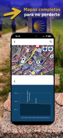 Buen Camino de Santiago App iPhone screenshot 3