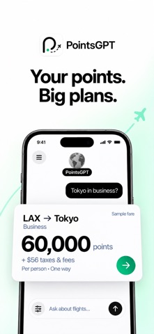 PointsGPT App Store screenshot 1