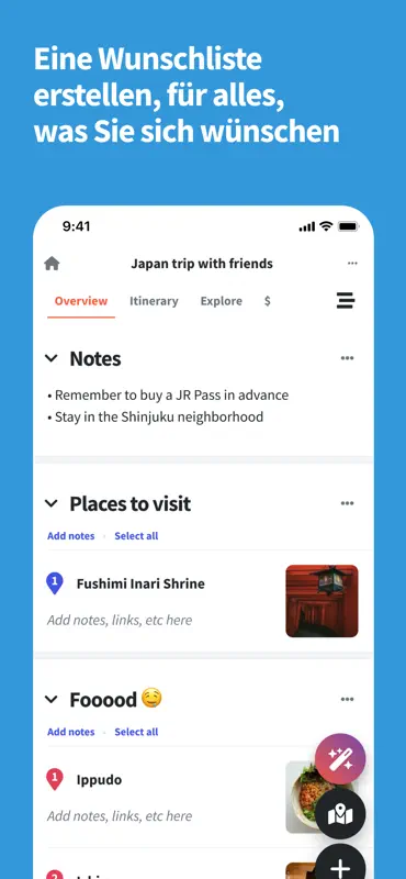 Wanderlog - Reiseplaner App screenshot 10 of 10
