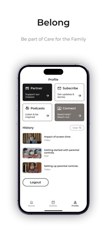 Care for the Family screenshot
