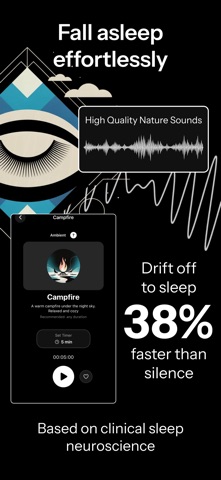 Biaura - Sleep & Focus Sounds iPhone screenshot