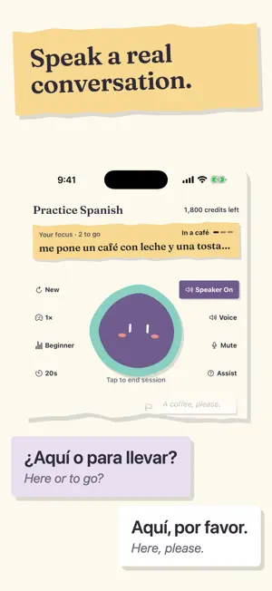 Uyen: AI Language Practice screenshot 1