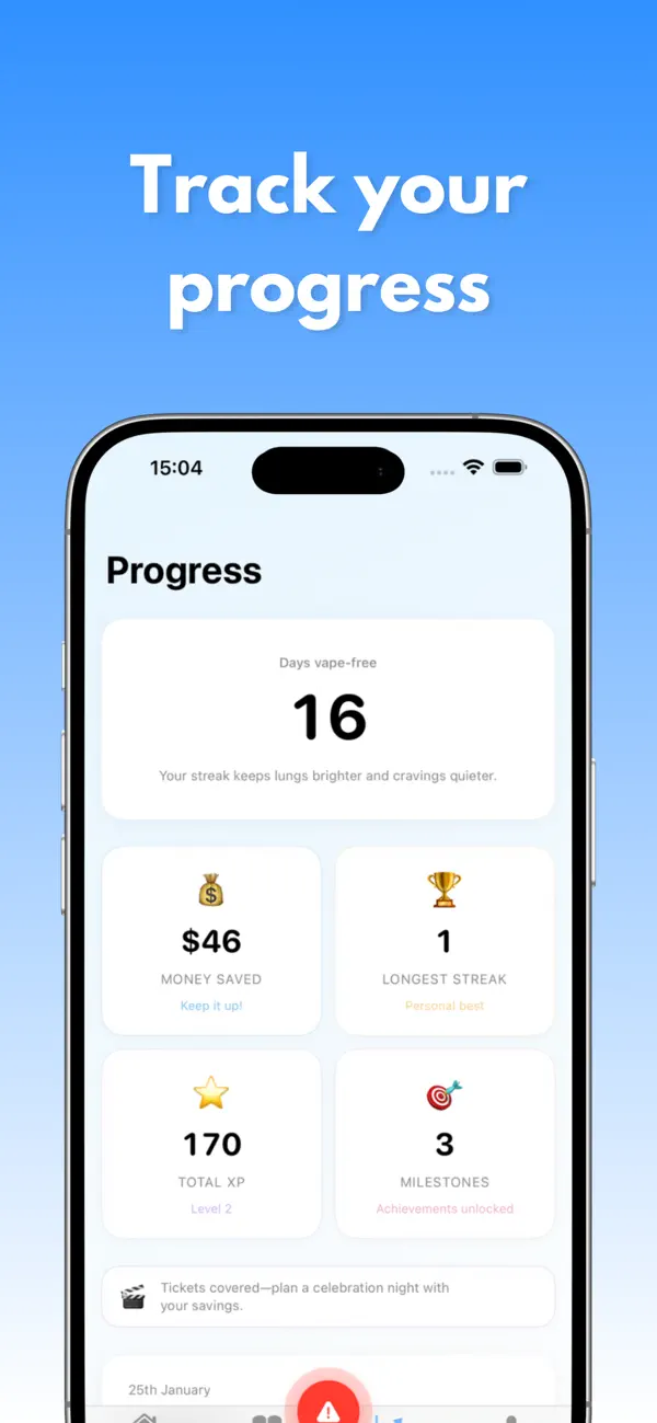 #2. Exhale - Quit Vaping Now (iOS) By: Felipe Miranda Policarpo de Assis