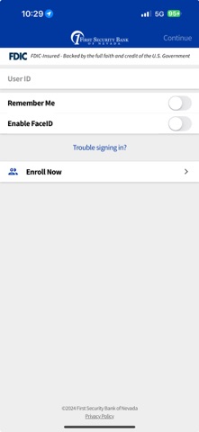 App screenshot