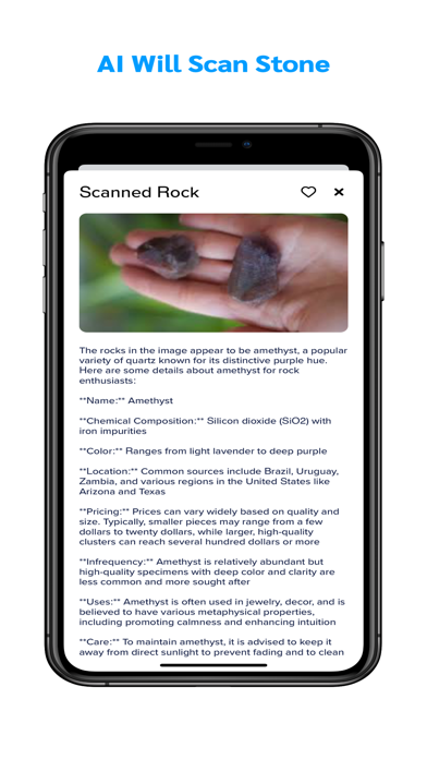 AI Rock Identifier: Stone Scan Screenshot