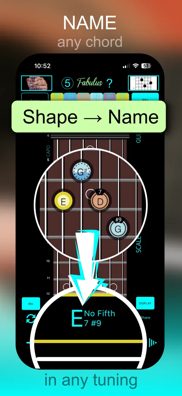 #3. Guitar Chord Finder : Fabulus (iOS) Von: Fabrice Mac