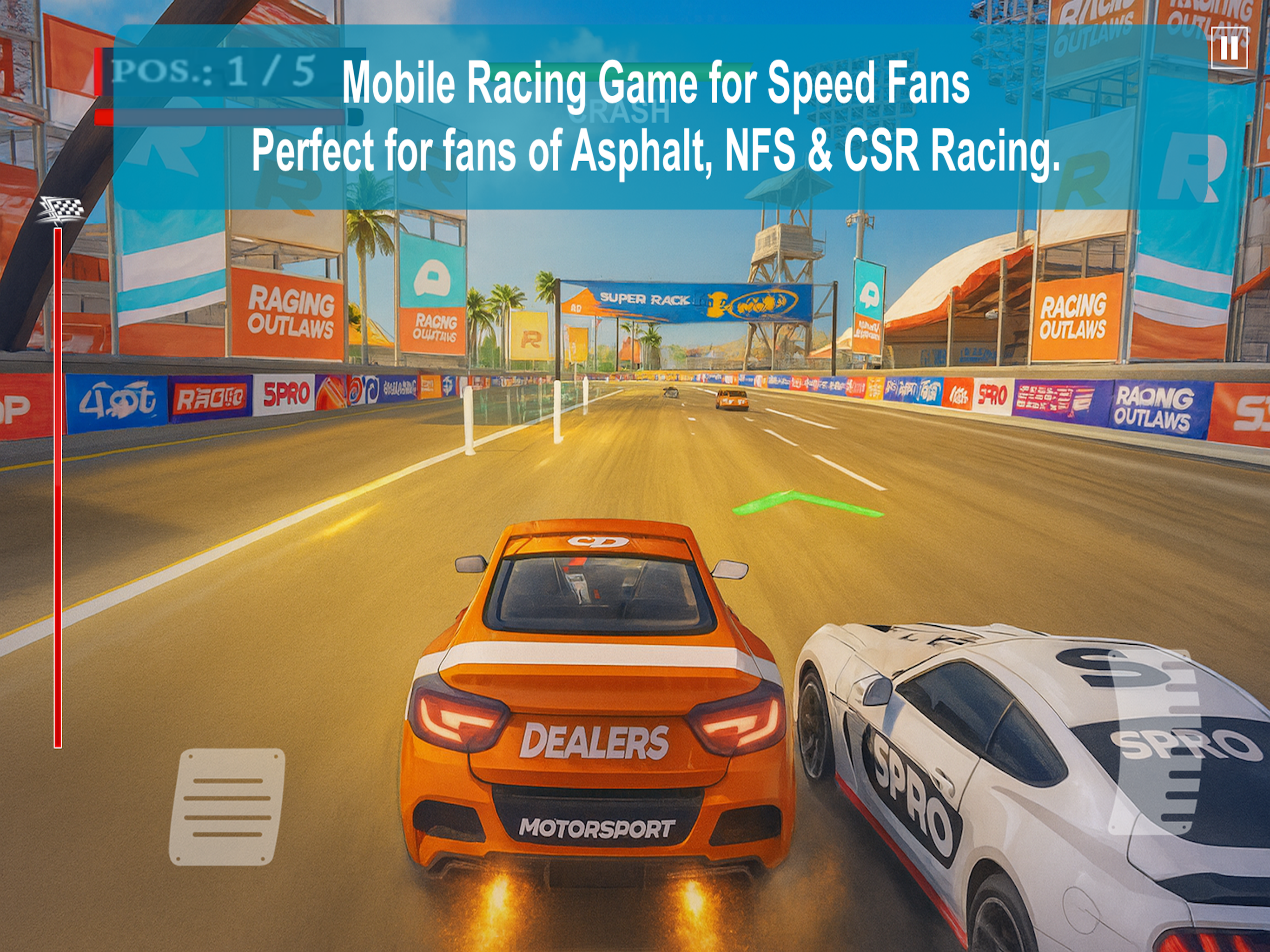 Racing Outlaws - Drag Car Race