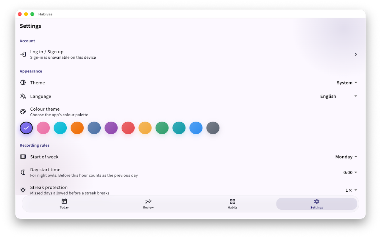Habivas screenshot 10