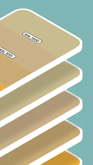 Скриншот RAL Colours на iPhone 7