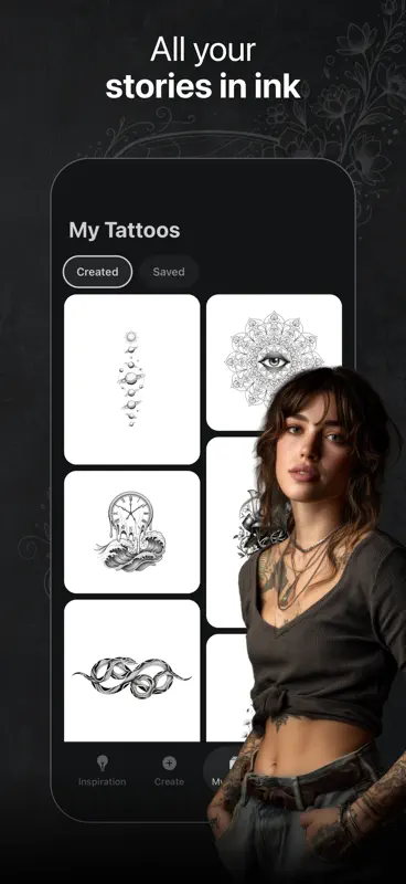 Ink Story: Tattoo Maker screenshot 7 of 7