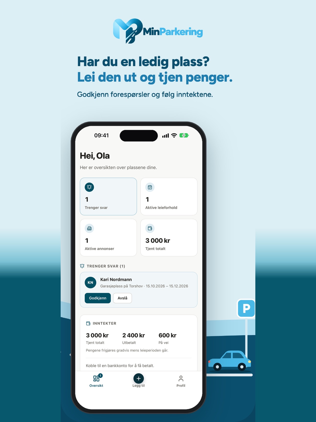 Screenshot 8 of MinParkering: Lei ut parkering