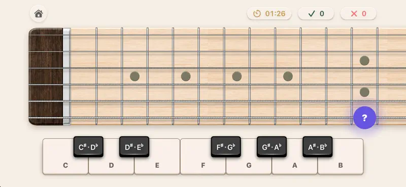 GuitarNotes - 指板マスター screenshot 2 of 6