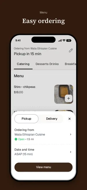Walia Ethiopian Cuisine screenshot 3