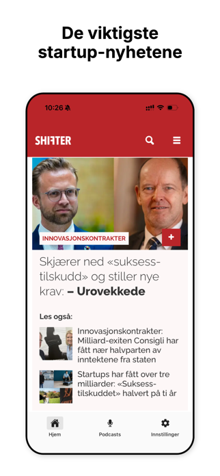 Shifter Nyheter Screenshot 1 of 4