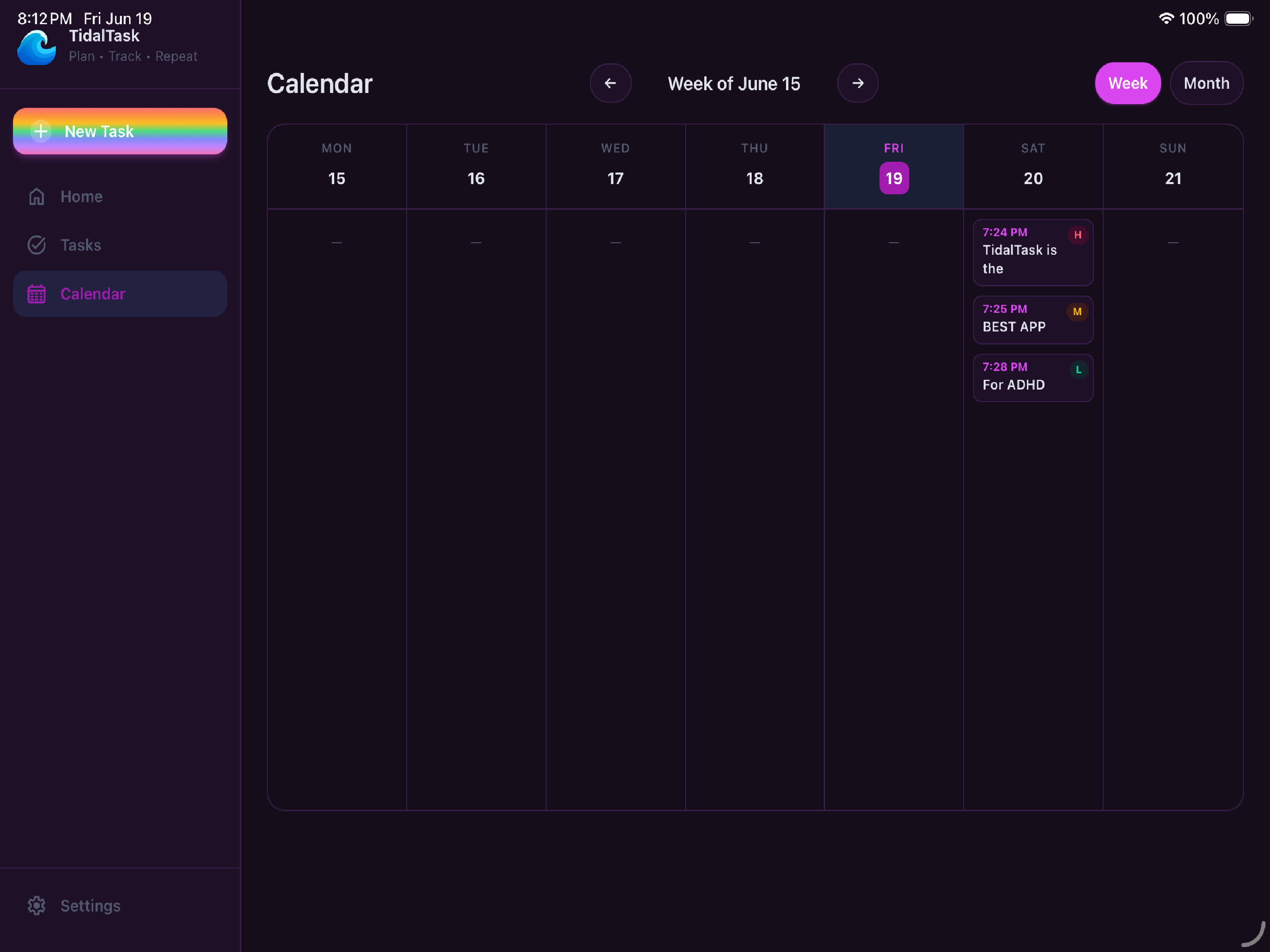 TidalTask