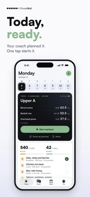 FitnessGrid: AI Workout Coach screenshot 3