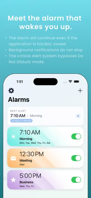 Alarm- Smart Wake Up screenshot 1