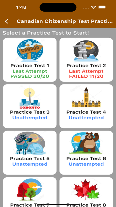 Canadian Citizenship Test-2025 Screenshot