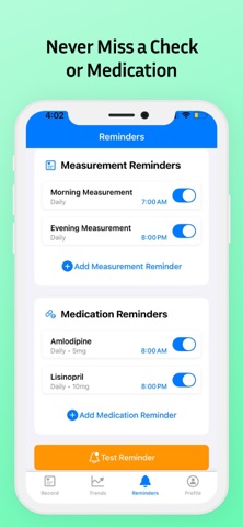 PulseBP: Track & Record Daily Screenshot 4 of 4
