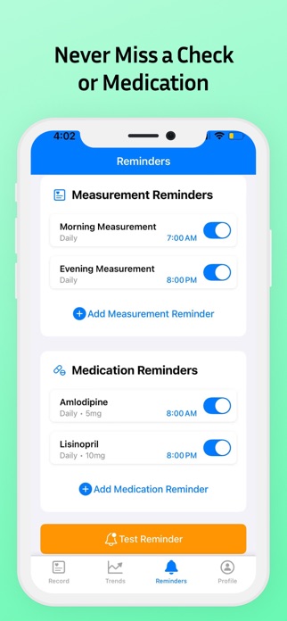 PulseBP: Track & Record Daily Screenshot 4 of 4