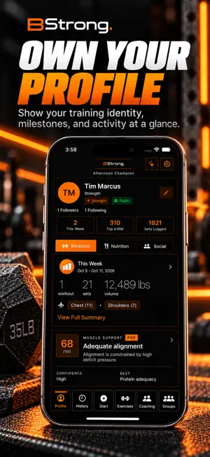 B Strong. screenshot 1