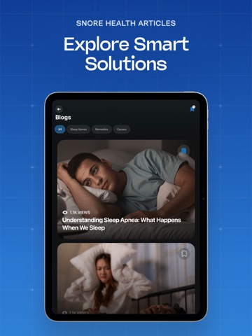 SnoreIQ - Snoring Tracker iPad screenshot