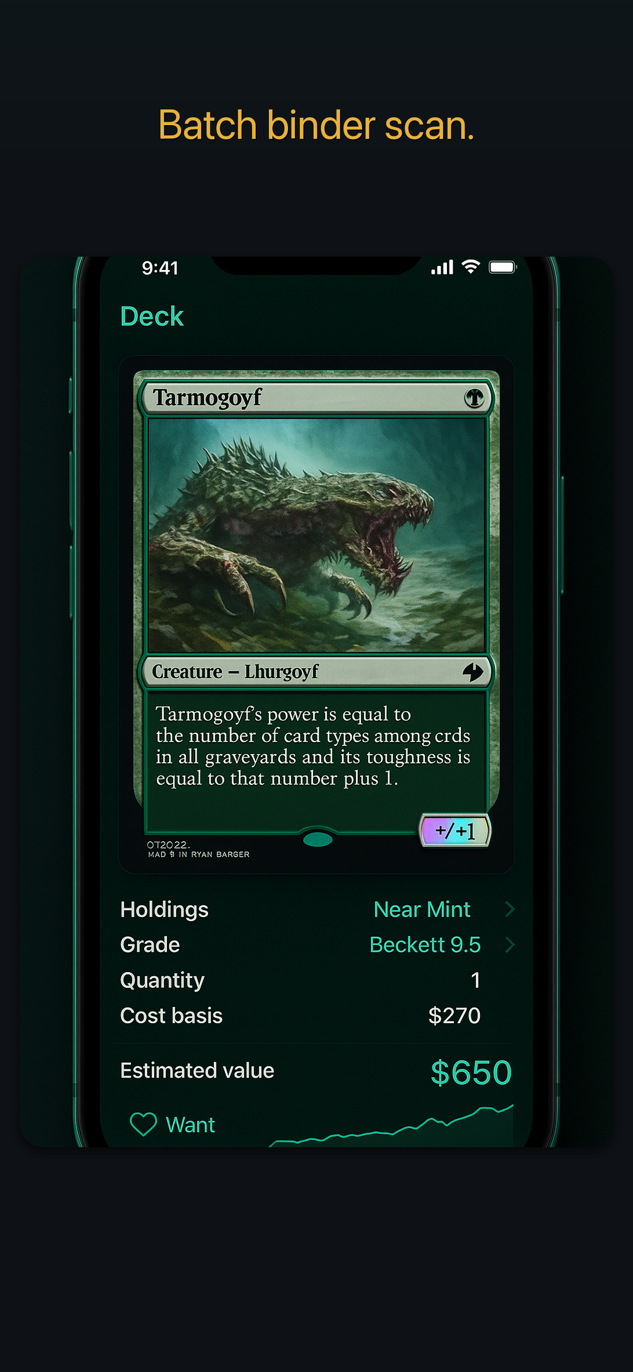 Deck: Card Scanner & Value screenshot 2