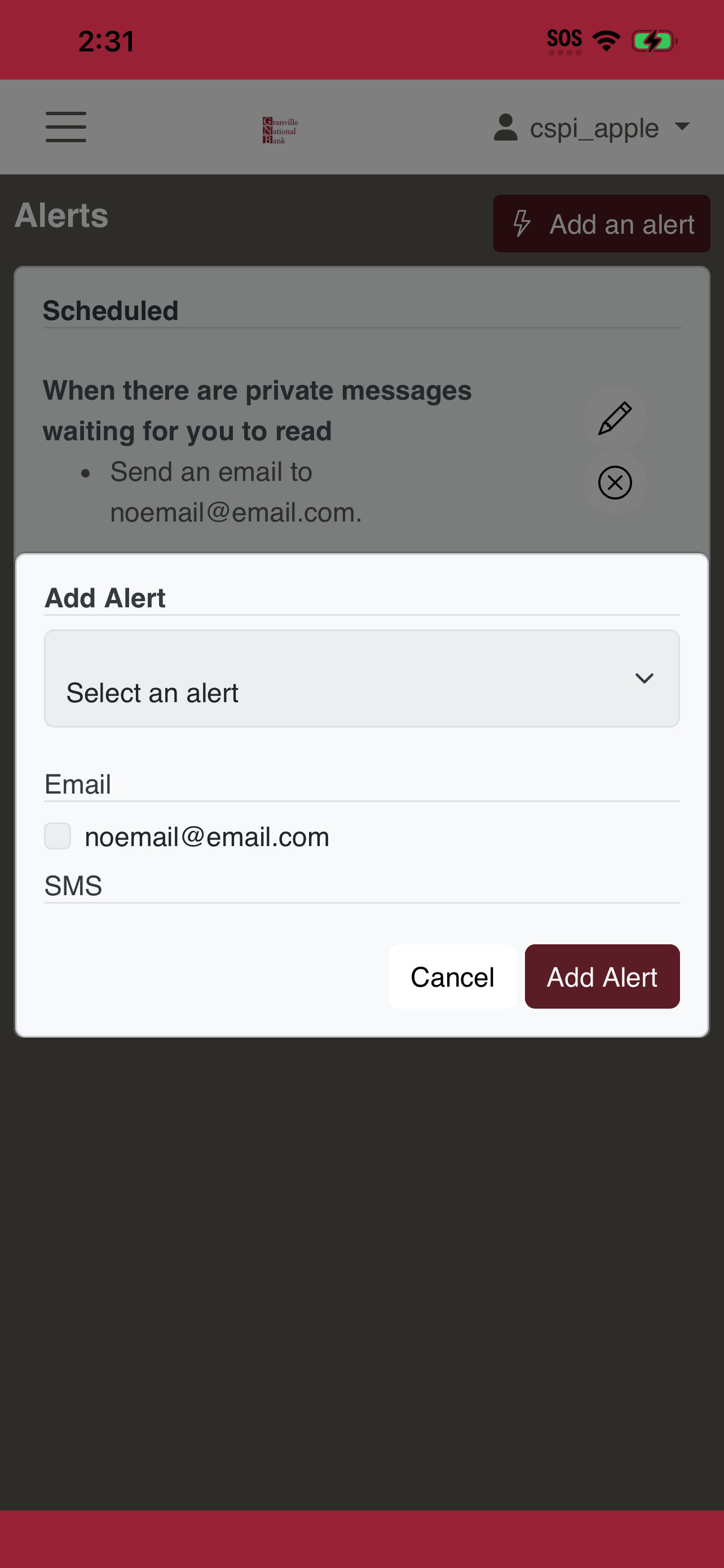 Granville National Bank Mobile