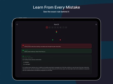 COLREG 72: safety at sea iPad screenshot
