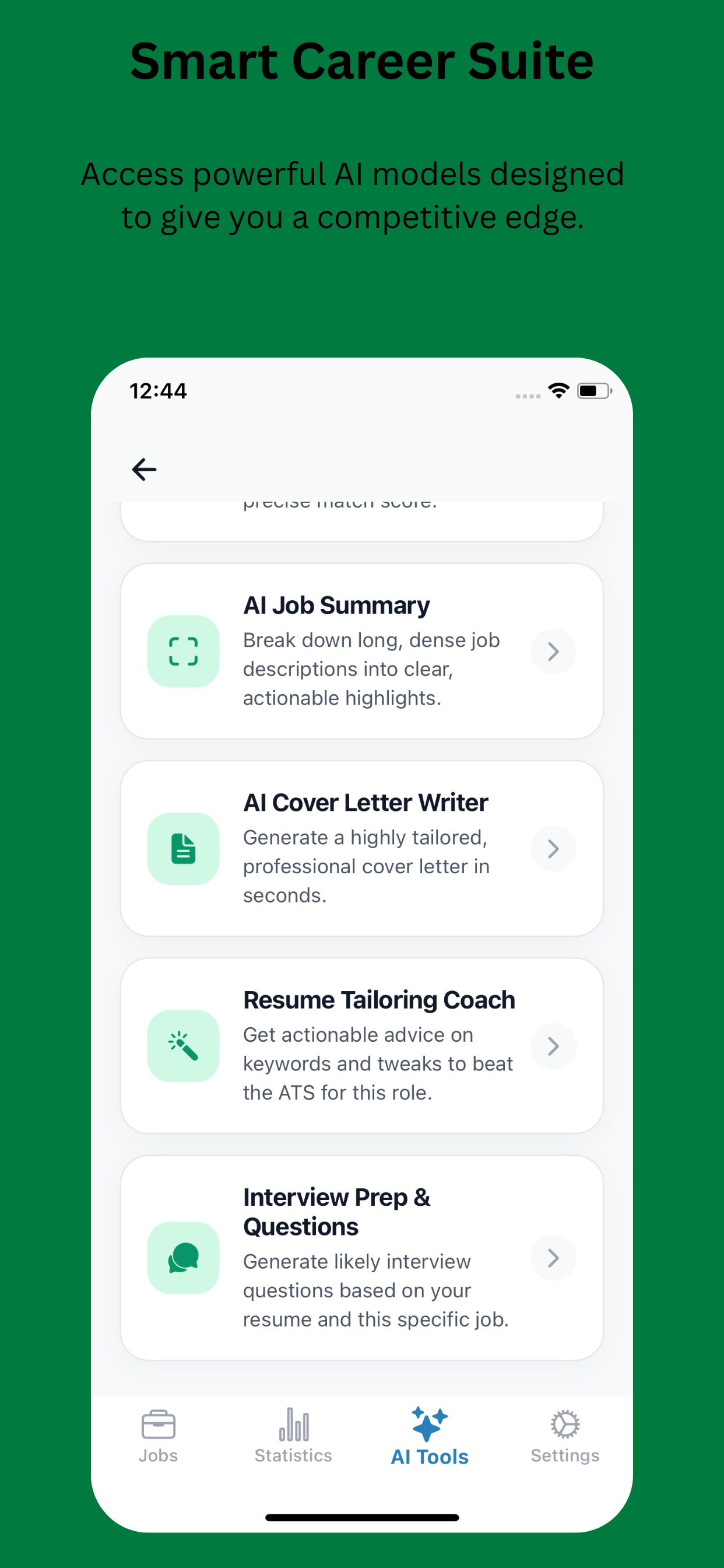 ApplyAI: Job Tracker & Resume screenshot 3
