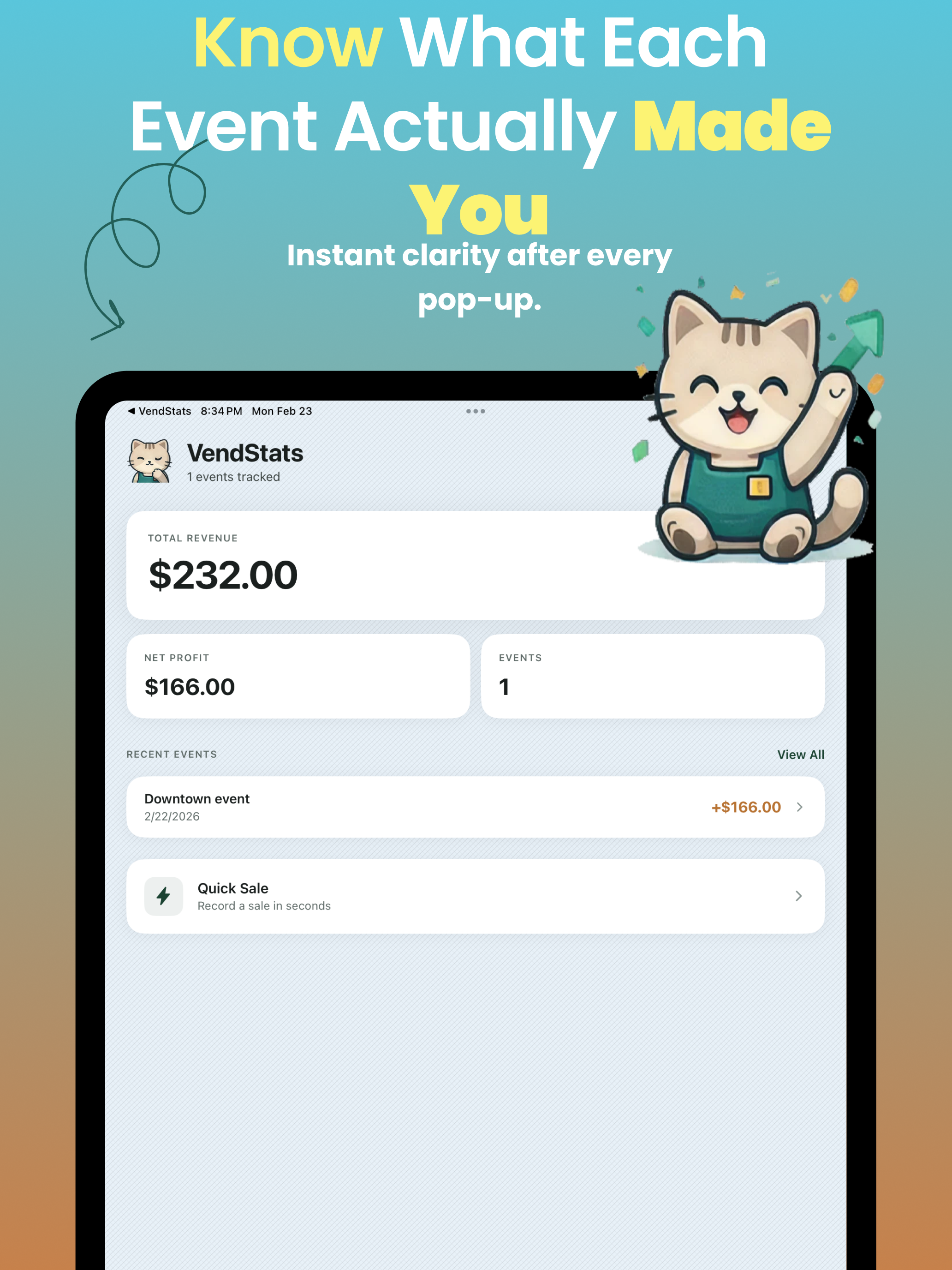 VendStats: Sales Tracker screenshot 9