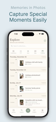 Photo Memory Journal - Rekolla screenshot