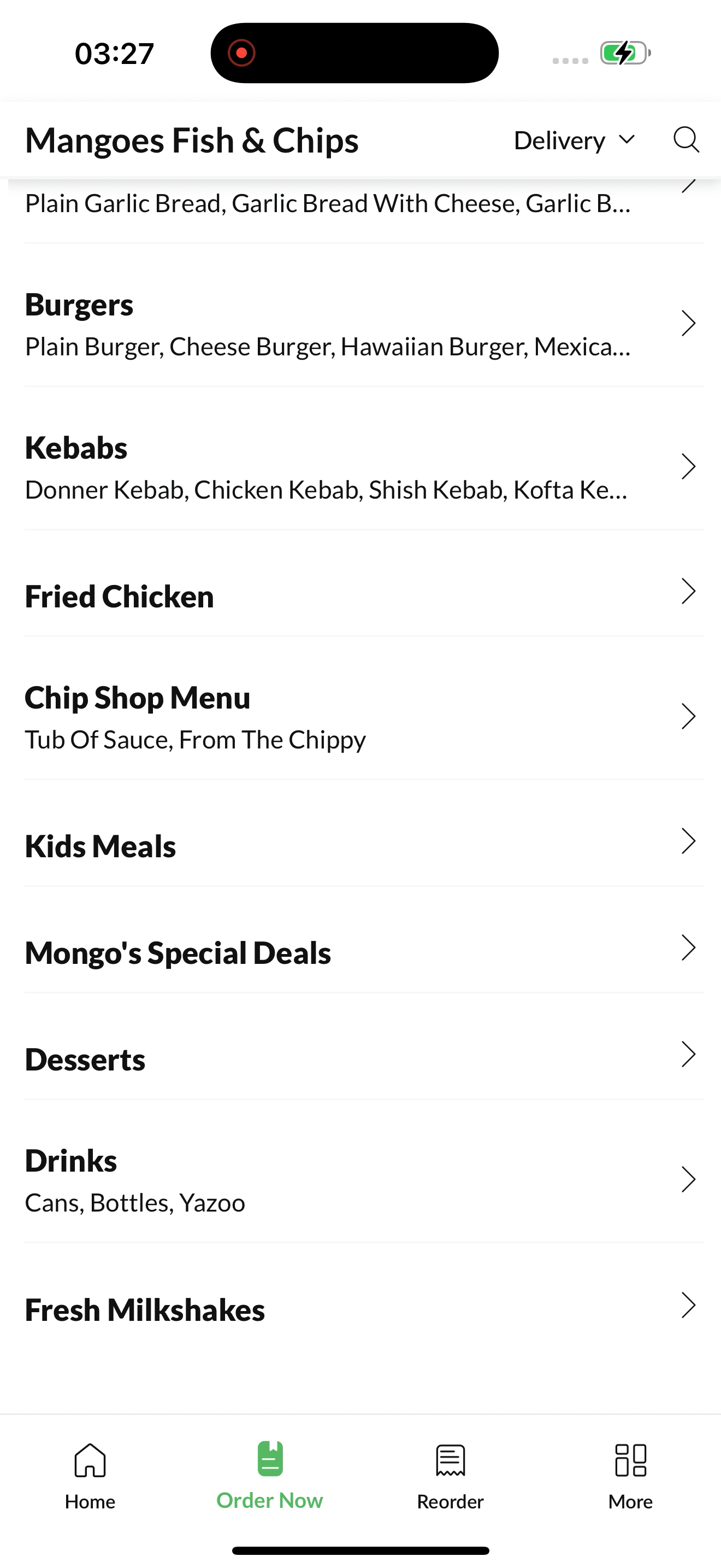Mangoes Fish & Chips screenshot 3