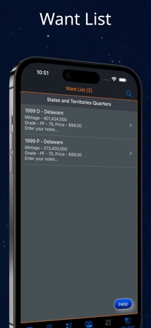 States & Territories Quarter iPhone screenshot