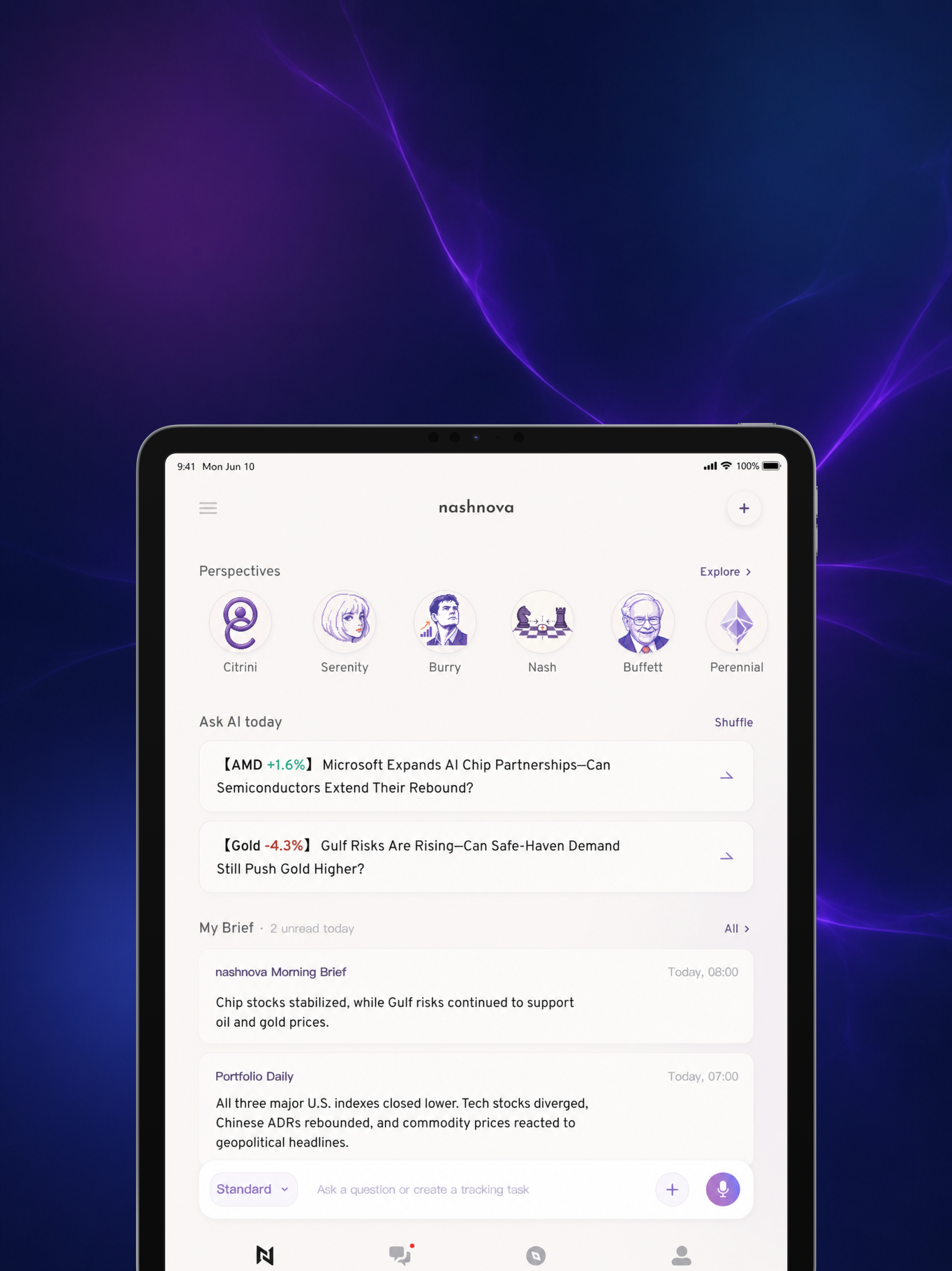 Nashnova: AI Investing Coach screenshot 6