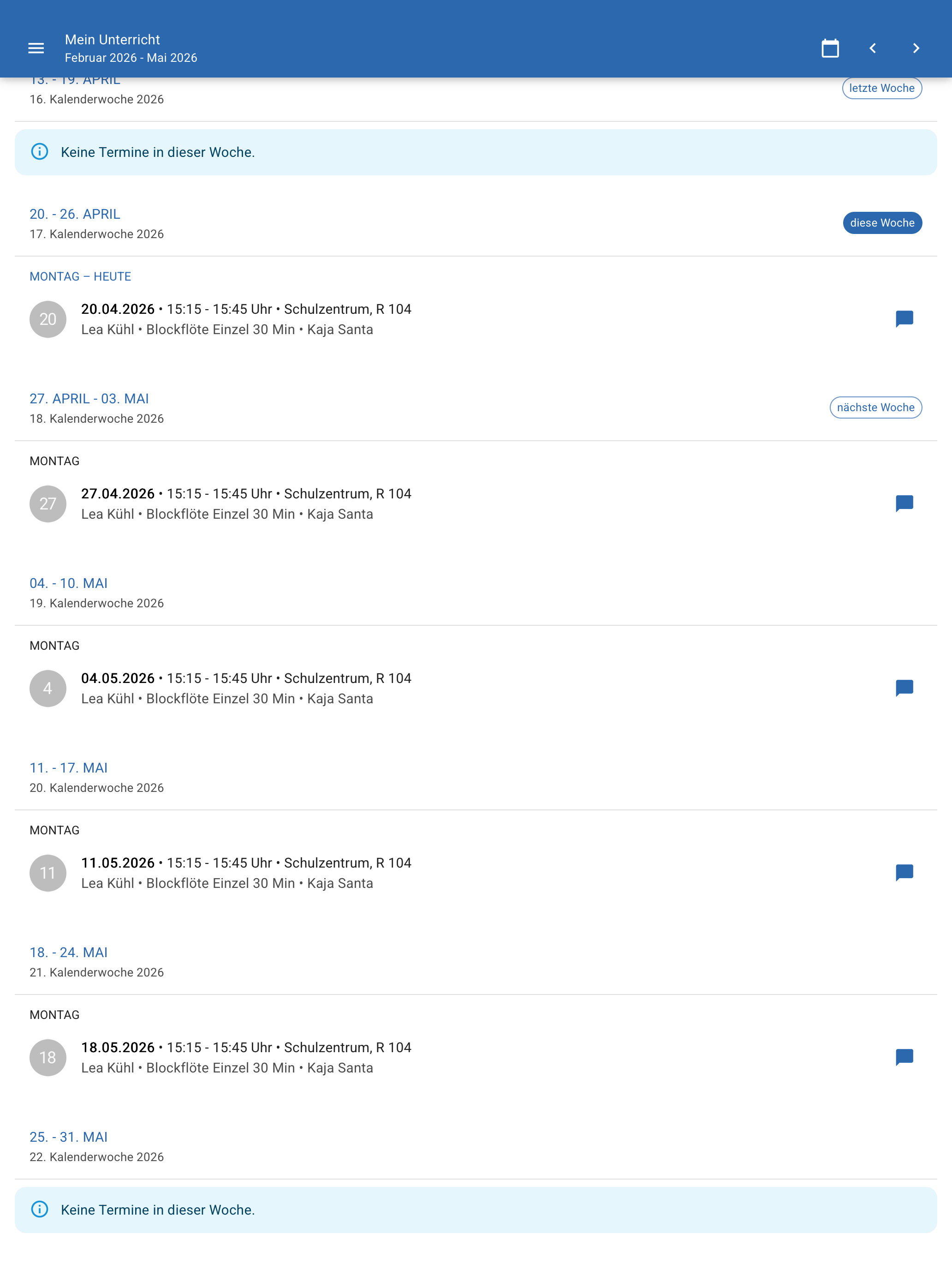 Musikschule Dreiklang e.V. screenshot 5