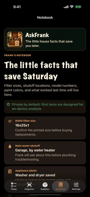AskFrank Home Maintenance screenshot 4