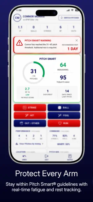 Track-A-Pitch: Pitch Counter screenshot 3