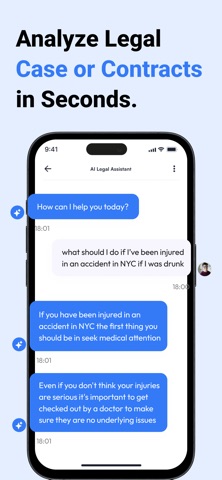 AI Lawyer - AI Legal Assistant iPhone screenshot