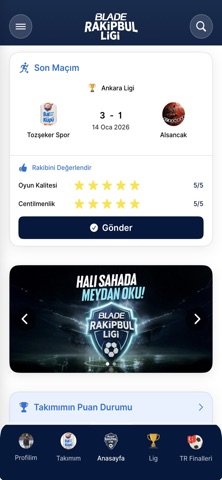 Blade Rakipbul Ligi screenshot