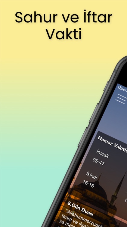 Ramazan 2025 - İmsakiye