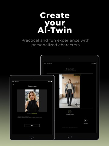 Outfitz App iPad screenshot