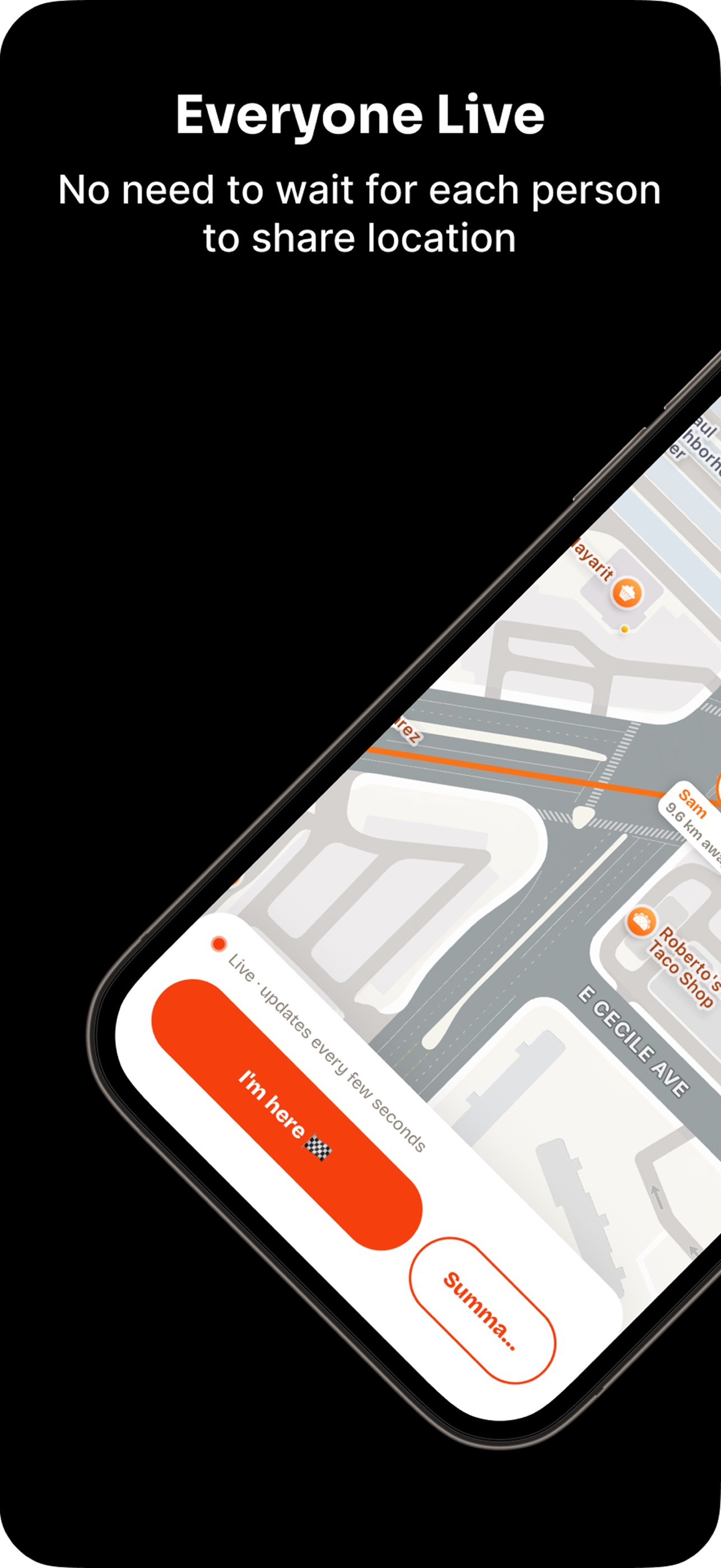 Screenshot 4 of OnTime - Share Live Location