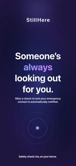 StillHere Daily Checkin App screenshot 1
